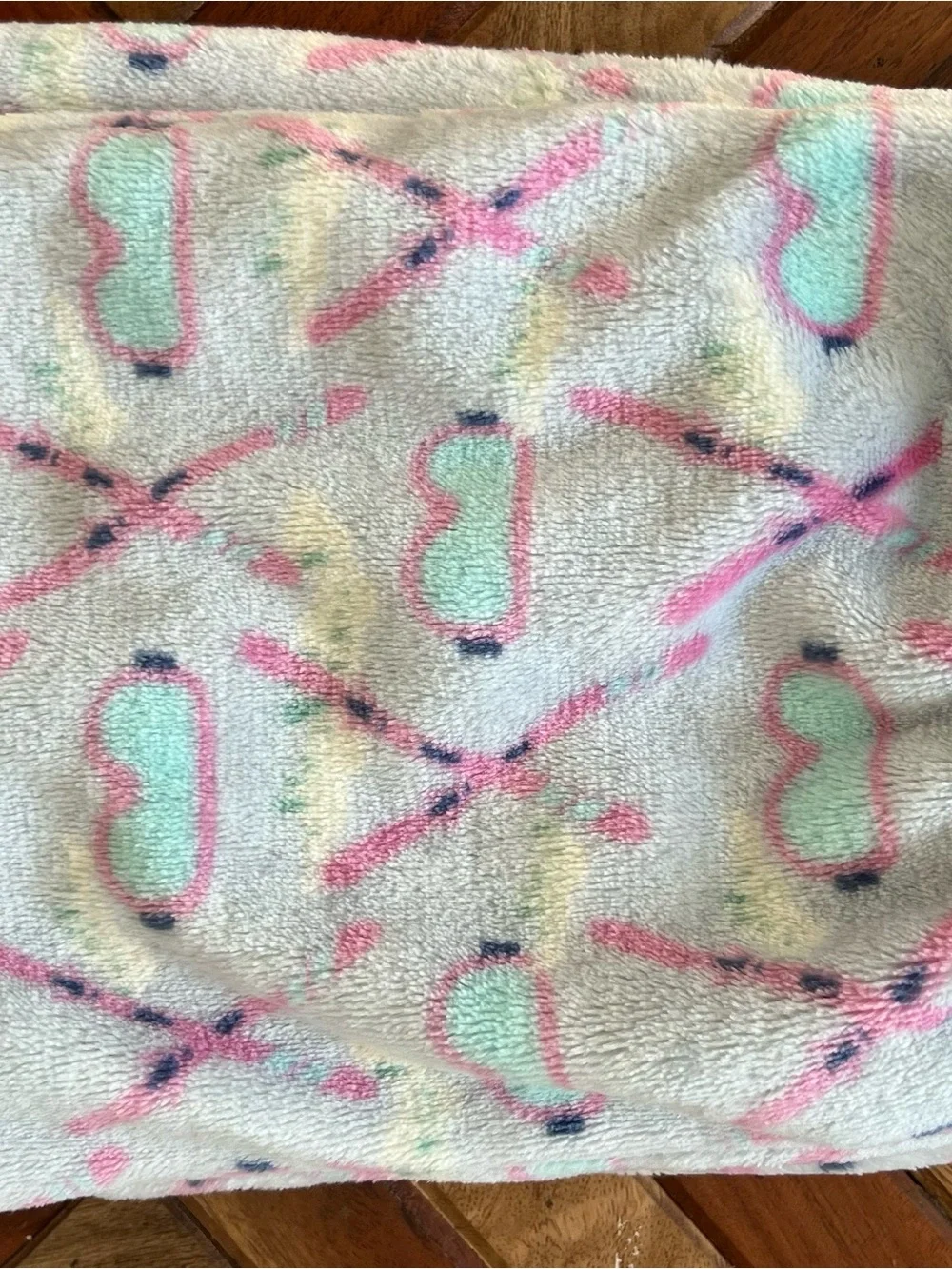 Vineyard Vines Light Blue Fleece Pajama Pants with Ski Goggle Print